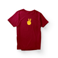 USC Trojans Team Trojan Cardinal Finger Cartoon T-Shirt